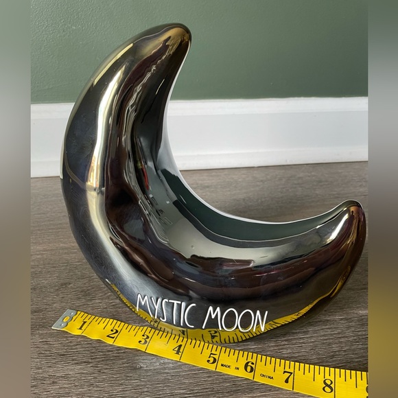 Rae Dunn Ceramic Mystic Moon Iridescent Luster Finish Home Decor - Picture 6 of 6